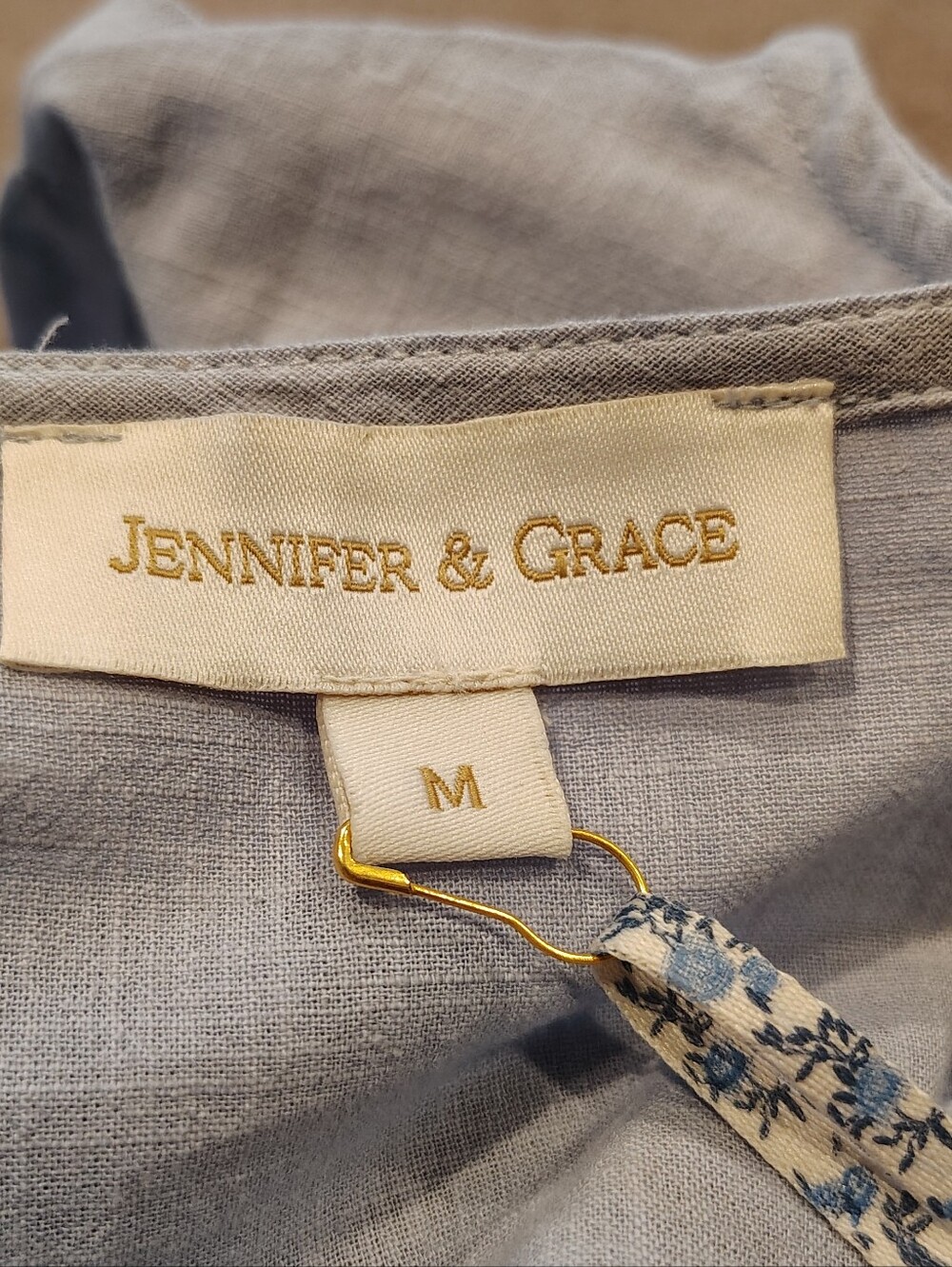 Embroidered Cropped Cotton Top With Lace Trim - Picture 10 of 12